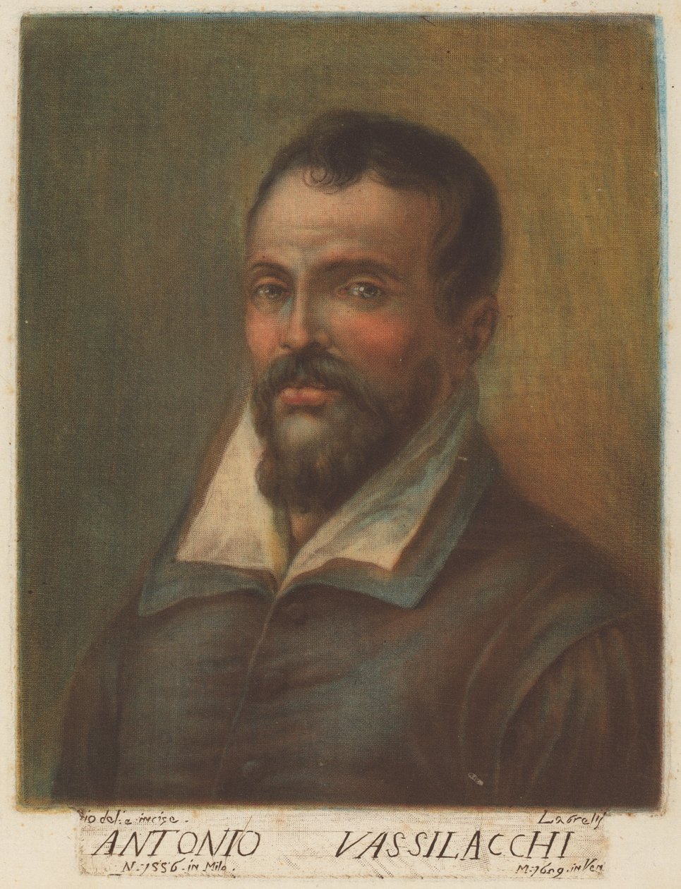 Antonio Vassilacchi, 1789. autorstwa Carlo Lasinio