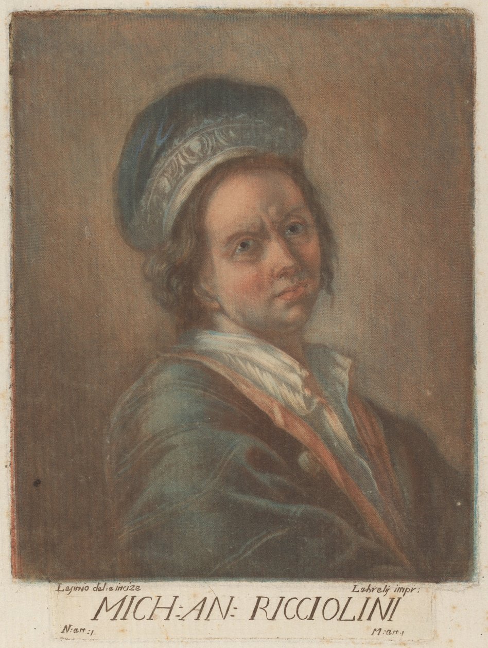 Michał Anioł Ricciolini autorstwa Carlo Lasinio, after Michelangelo Ricciolini