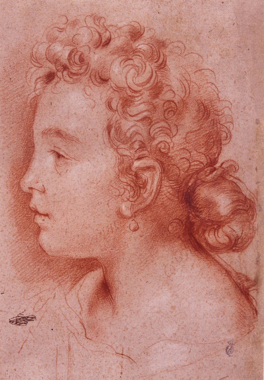 Portret Faustyny ​​Maratti autorstwa Carlo Maratta