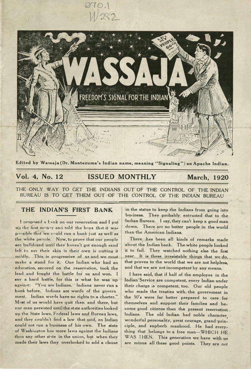 Wydanie Wasseja, tom. 4, nr 12 autorstwa Carlos Montezuma