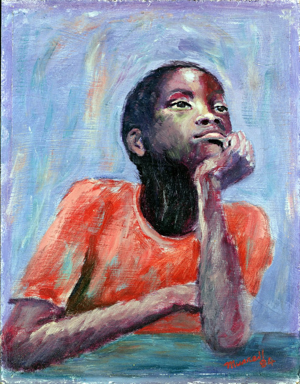 Myślenie, 1990 autorstwa Carlton Murrell