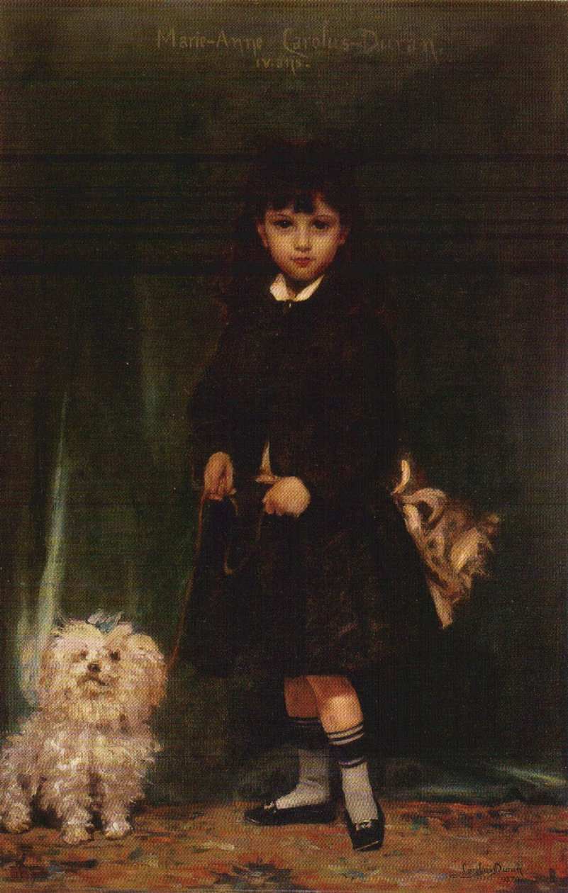 Córka artysty, Marie-Anne autorstwa Carolus Duran