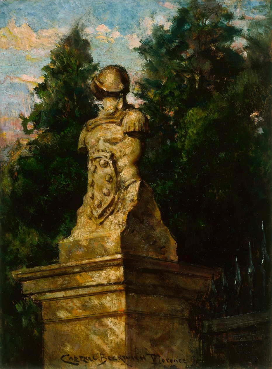 Modigliani Gate Post autorstwa Carroll Beckwith