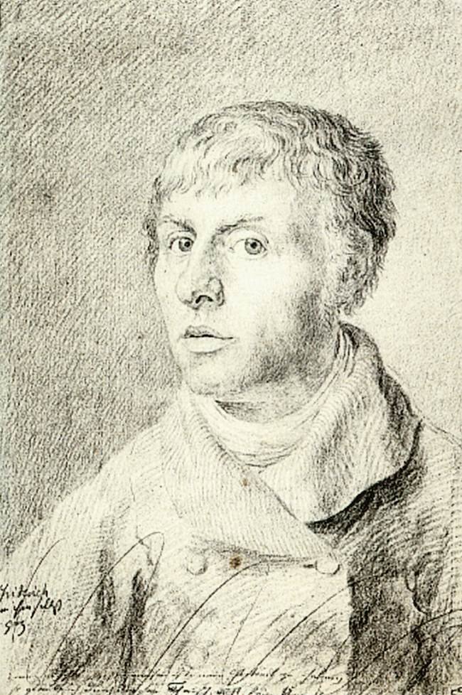 Autoportret autorstwa Caspar David Friedrich