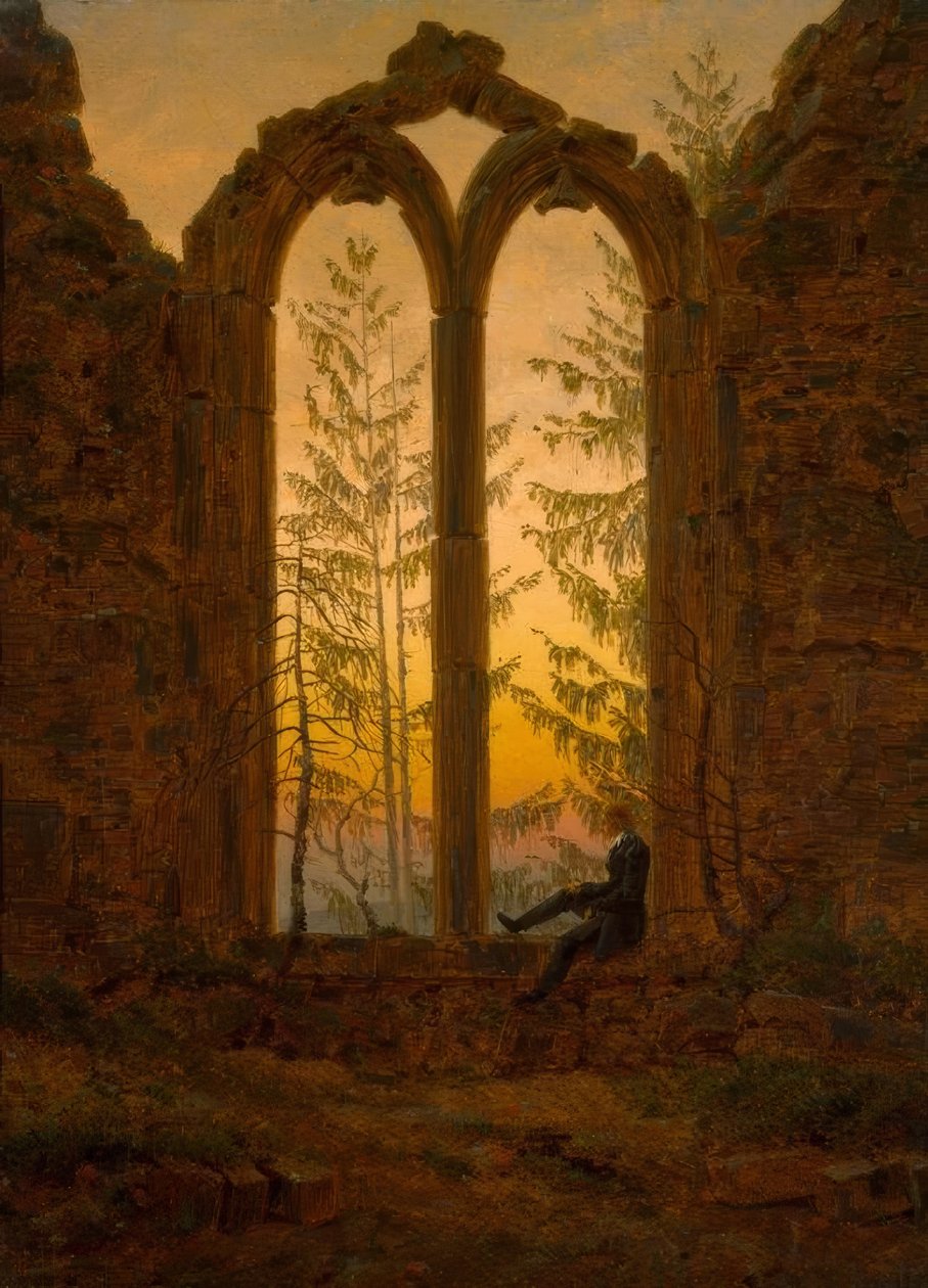 Marzyciel autorstwa Caspar David Friedrich