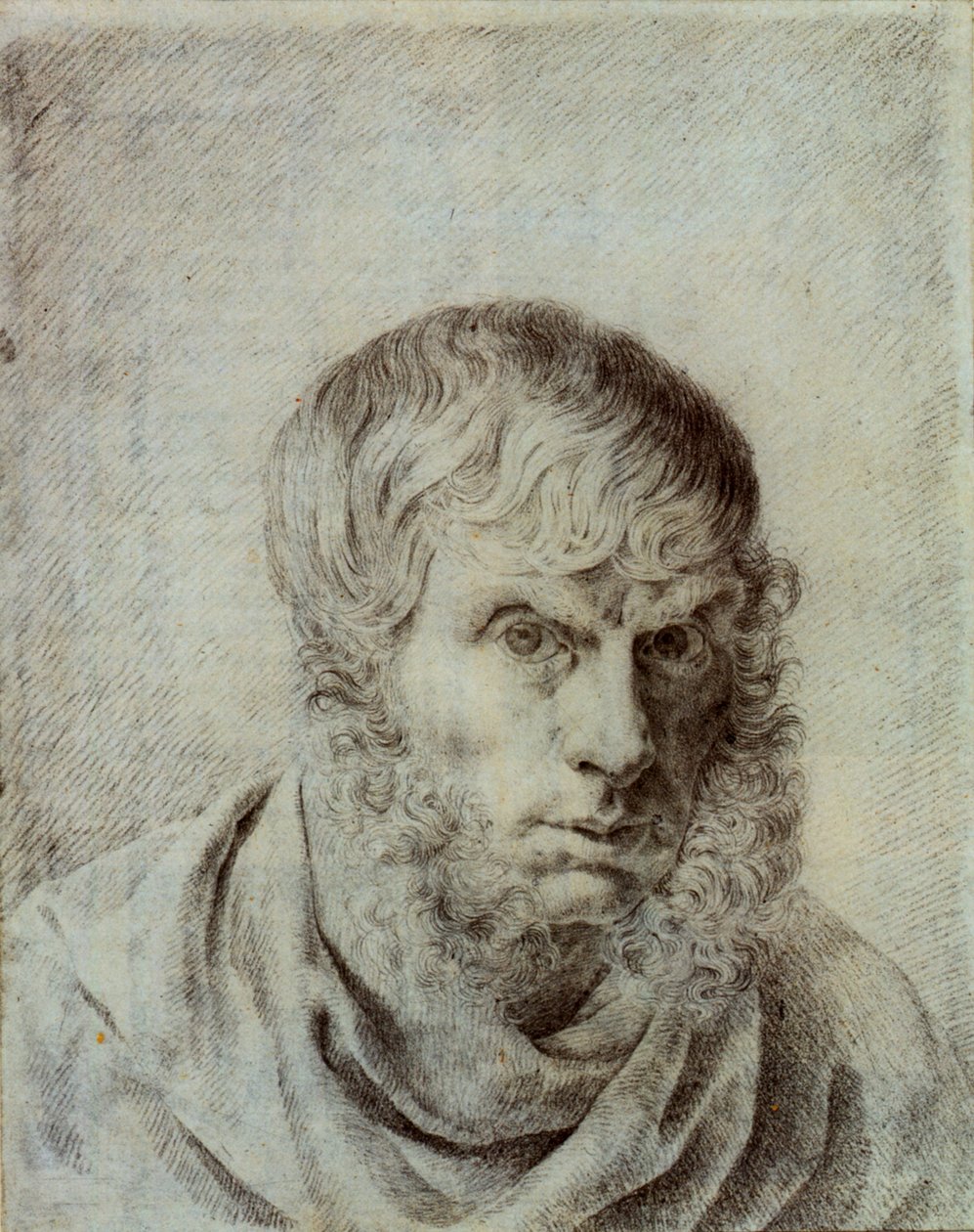 Autoportret, 1810. autorstwa Caspar David Friedrich