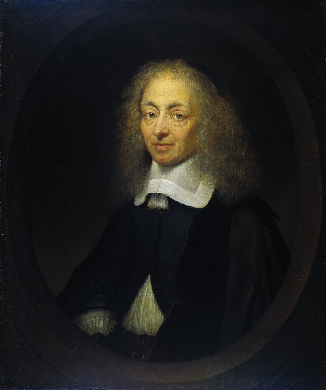 Portret Constantijna Huygensa (1596-1687) autorstwa Caspar Netscher
