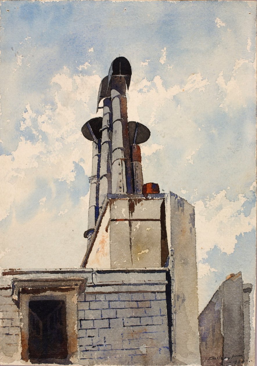 Dzielnica Łacińska, Paryż, 1880. autorstwa Cass Gilbert