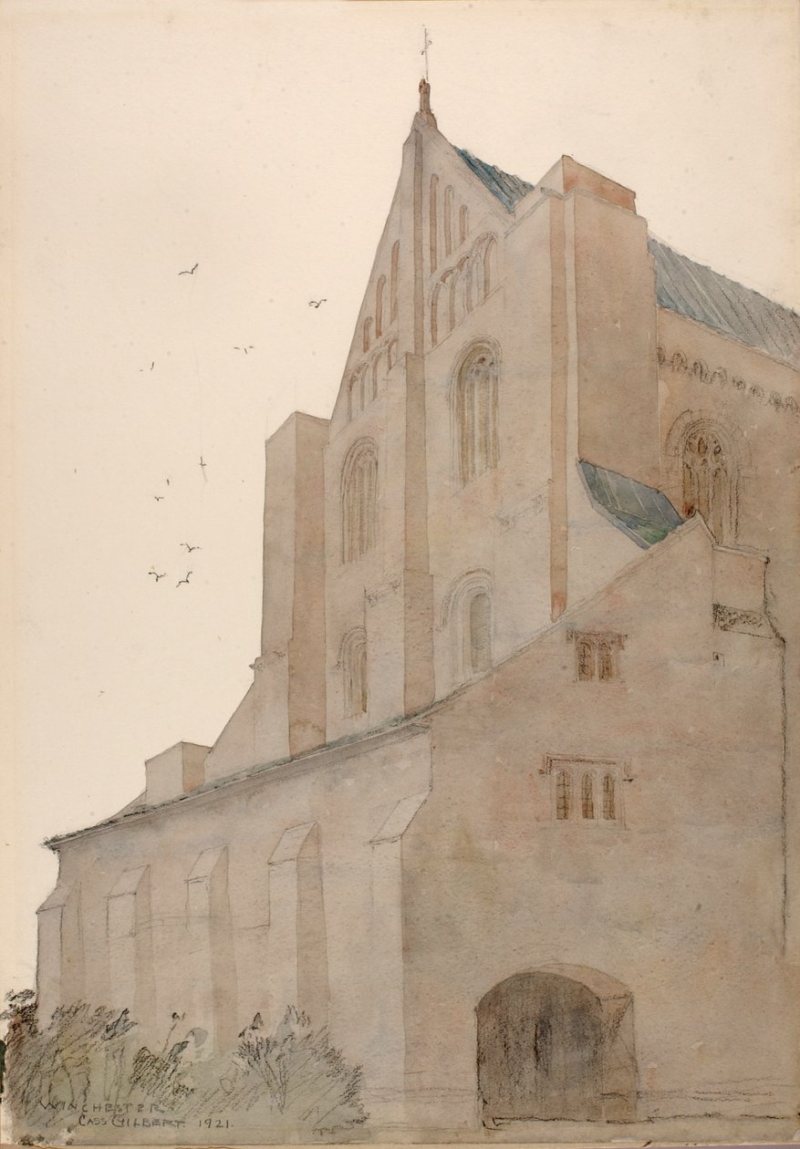 Winchester, Anglia autorstwa Cass Gilbert