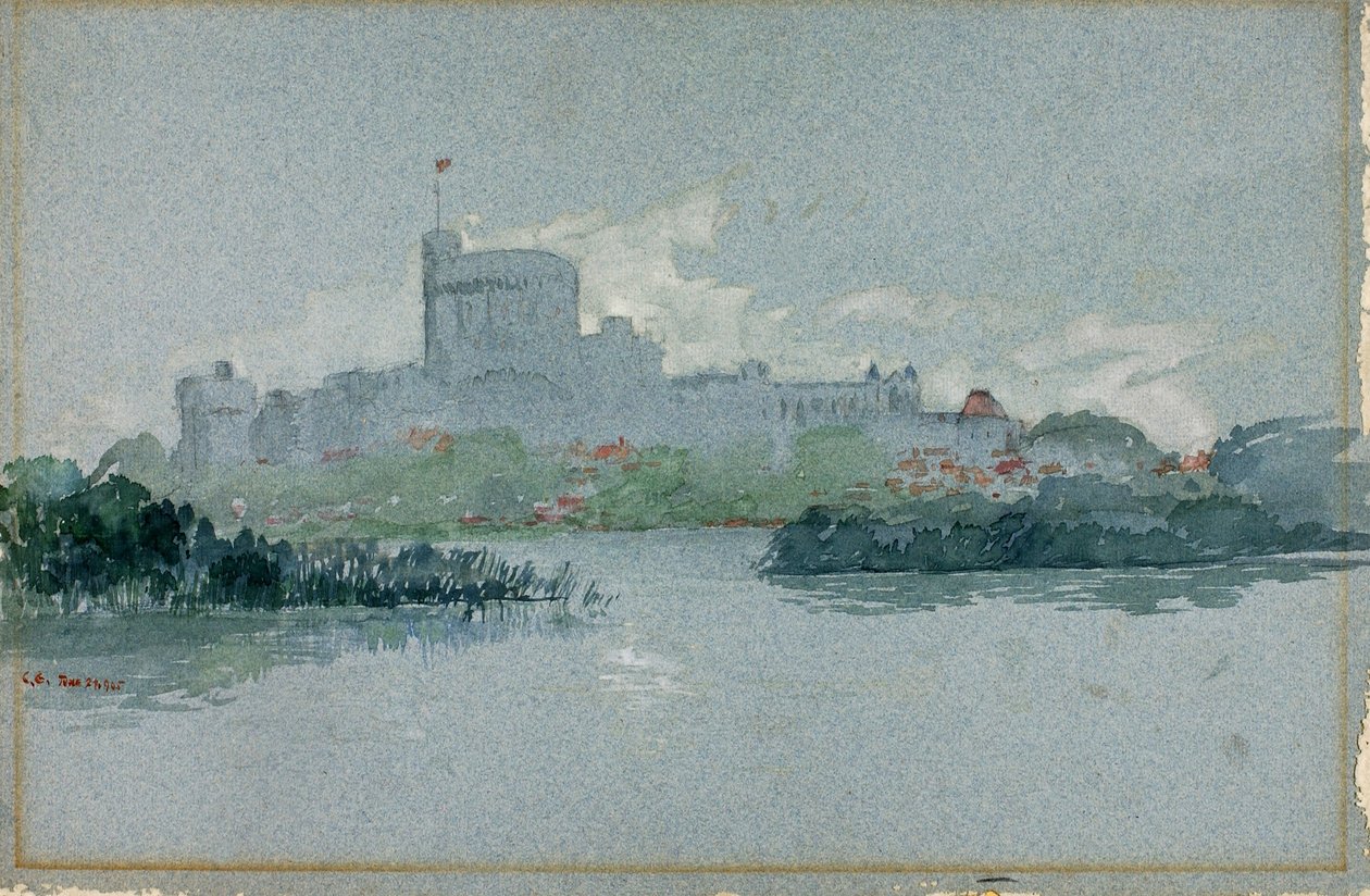 Zamek Windsor, Anglia autorstwa Cass Gilbert