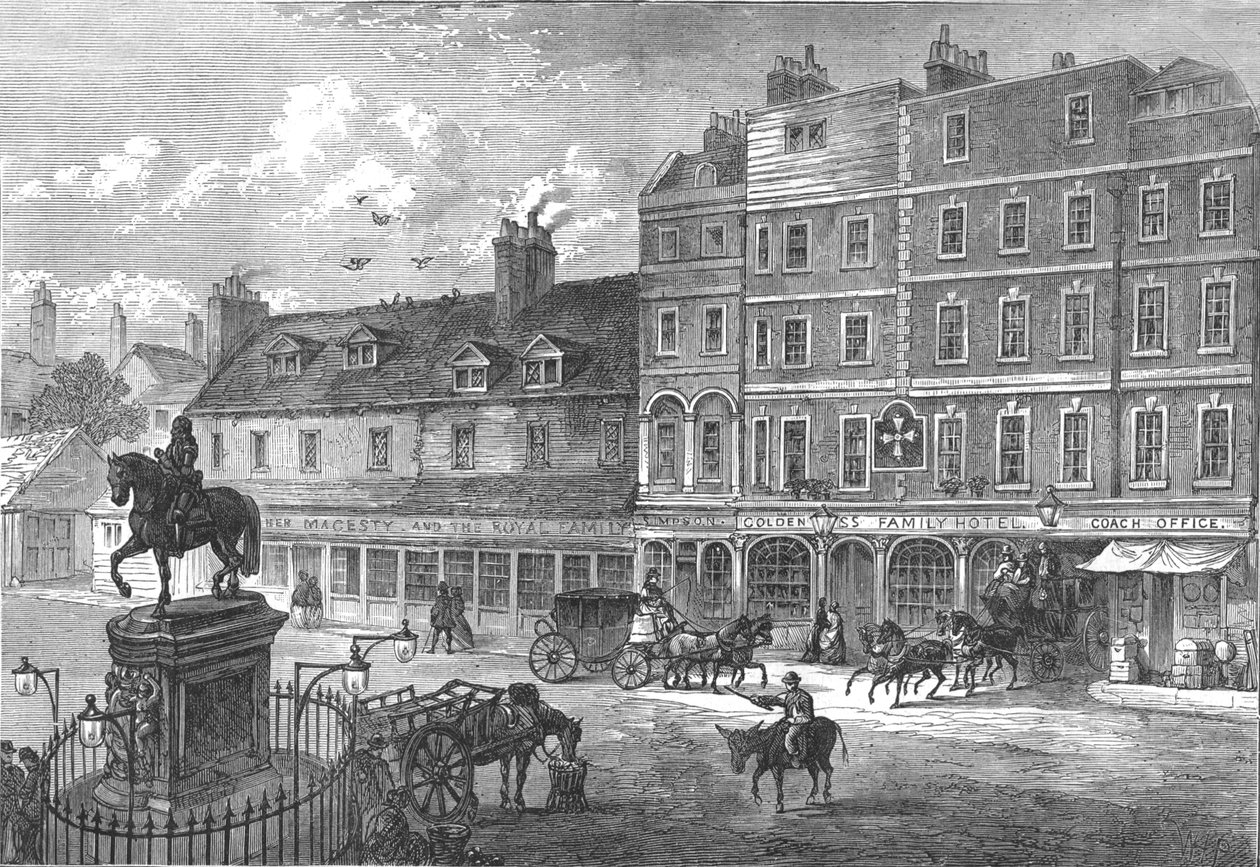 Charing Cross, 1750 1897 autorstwa Cassell and Co
