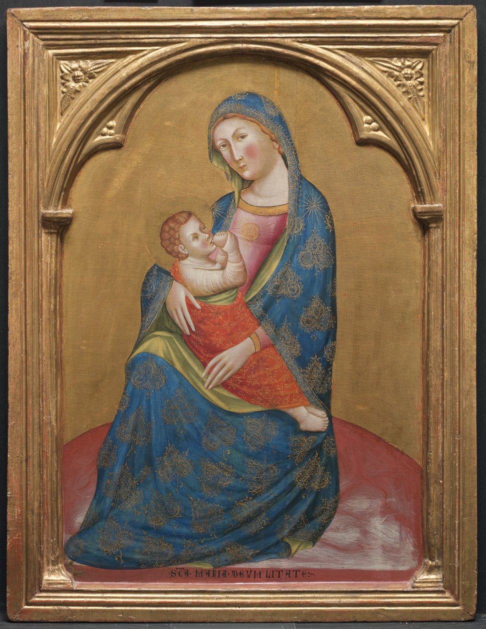 Madonna Pokory autorstwa Caterino Veneziano