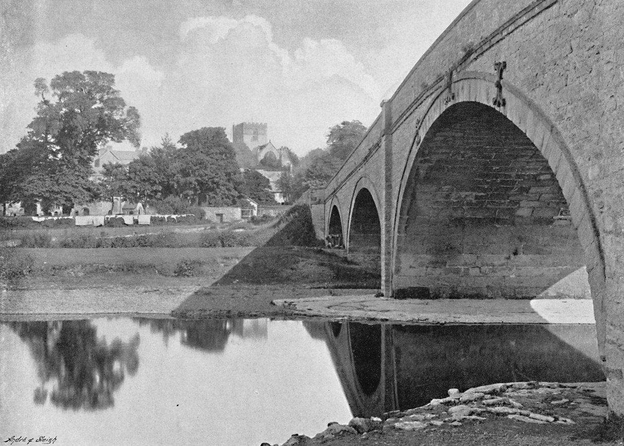Katedra św. Asafa, ok. 1896 r. autorstwa Catherall and Pritchard