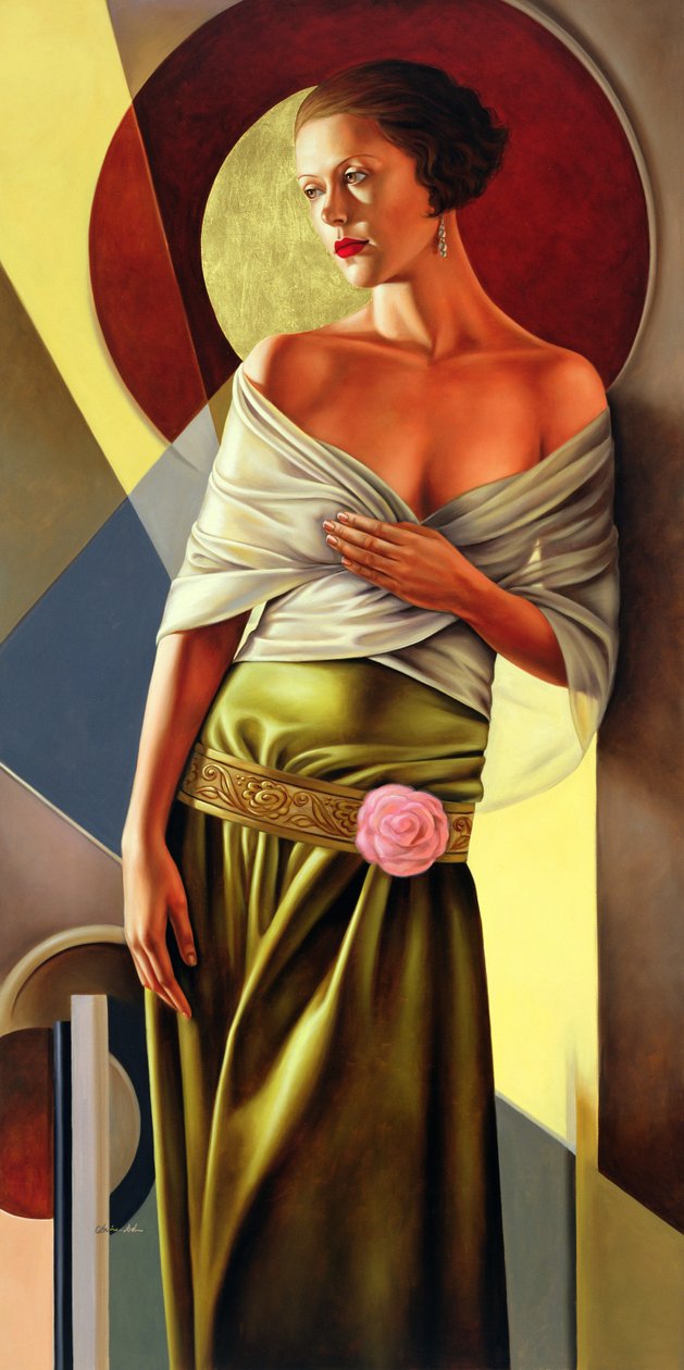 Refleksje łaski, 2006 (olej na płótnie) autorstwa Catherine Abel