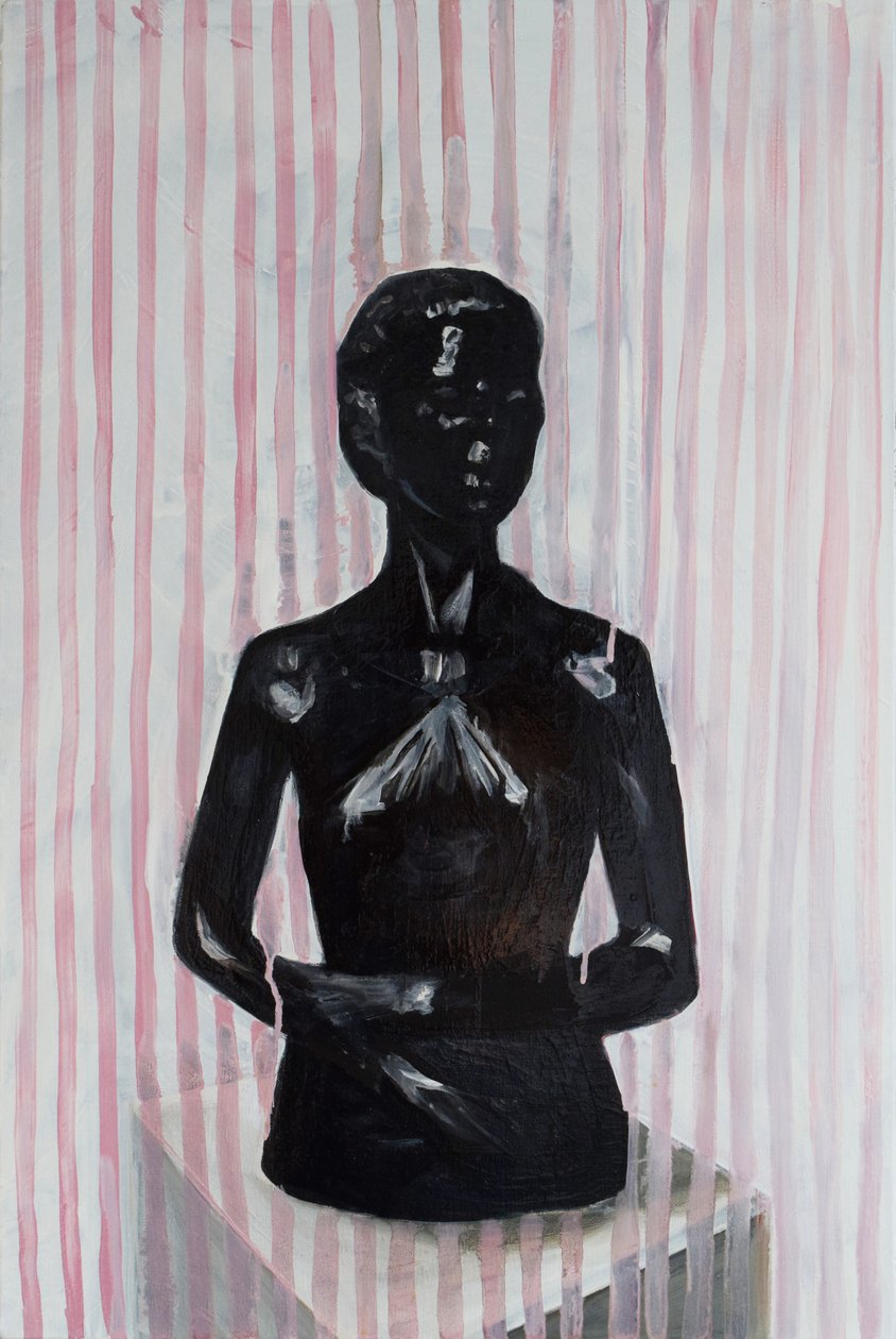 Czarna Wenus, 2014-15 (olej na płótnie) autorstwa Cathy Lomax