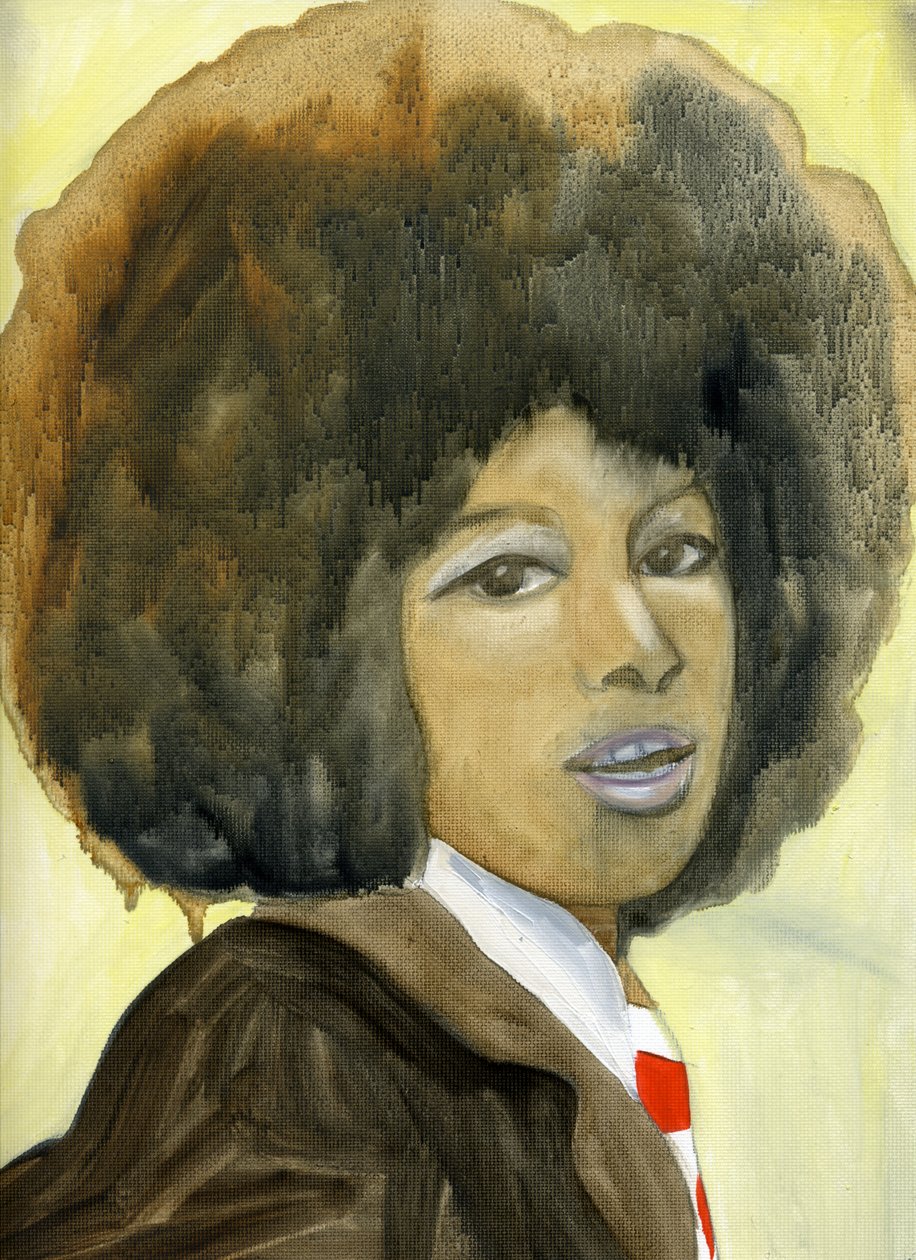 Marsha Hunt, 2007 (olej na płótnie) autorstwa Cathy Lomax