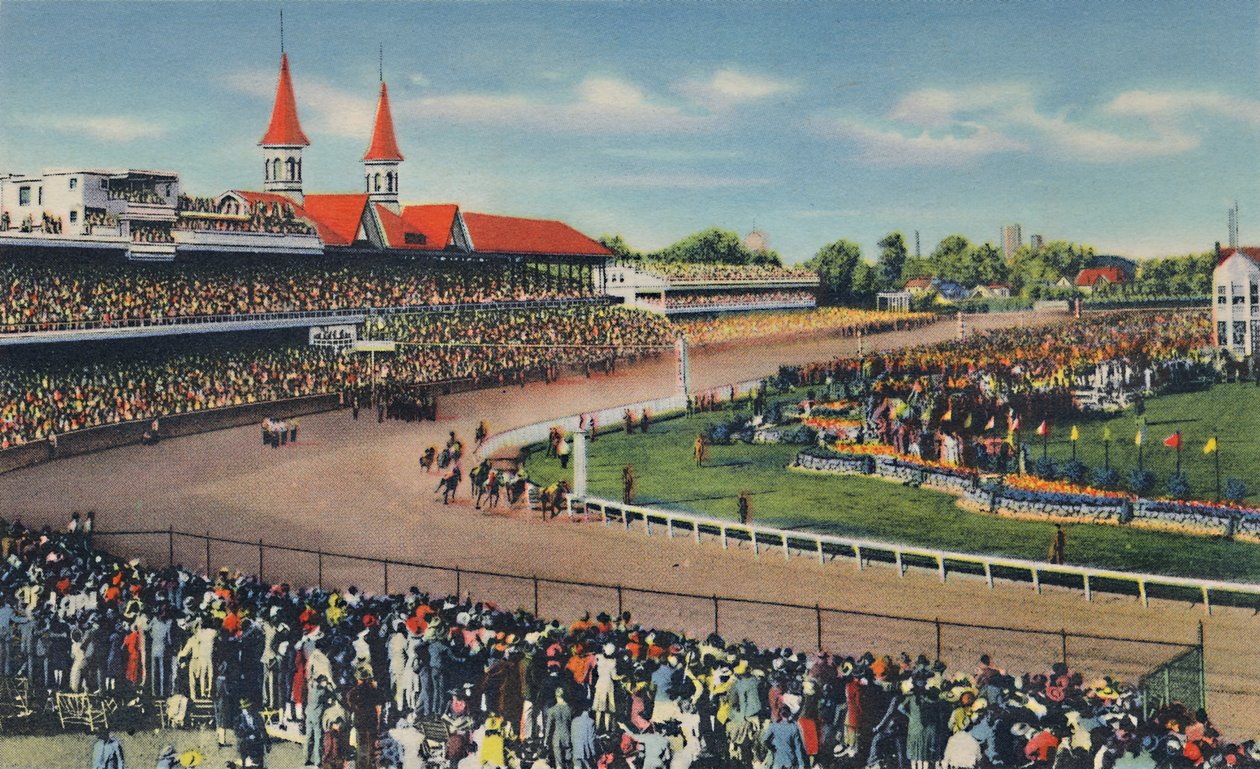 Pamiątka z Derby Kentucky, 1942 autorstwa Caufield and Shook