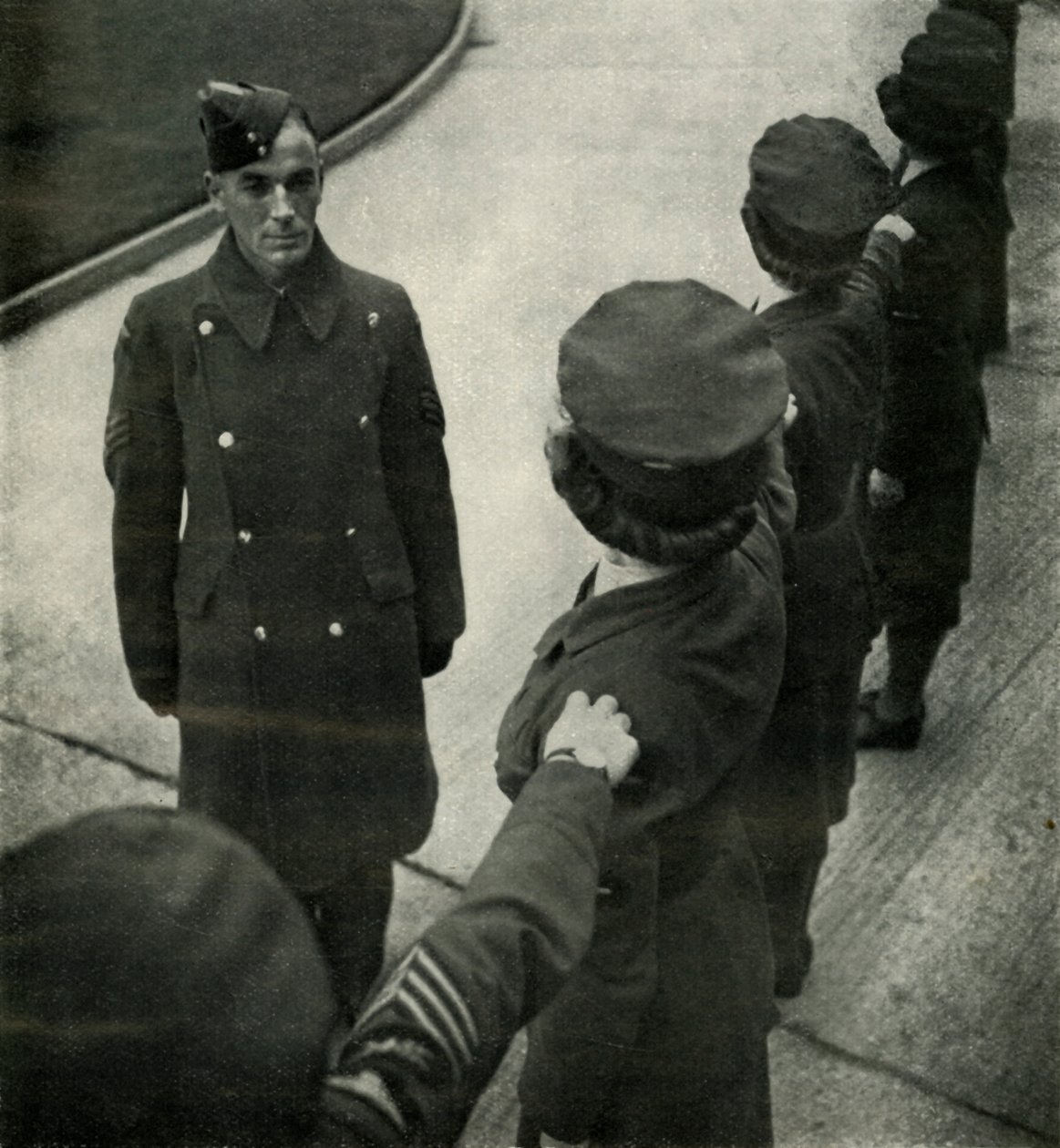 R.A.F. Sierżant Wiertła Lotników, c1943. autorstwa Cecil Beaton