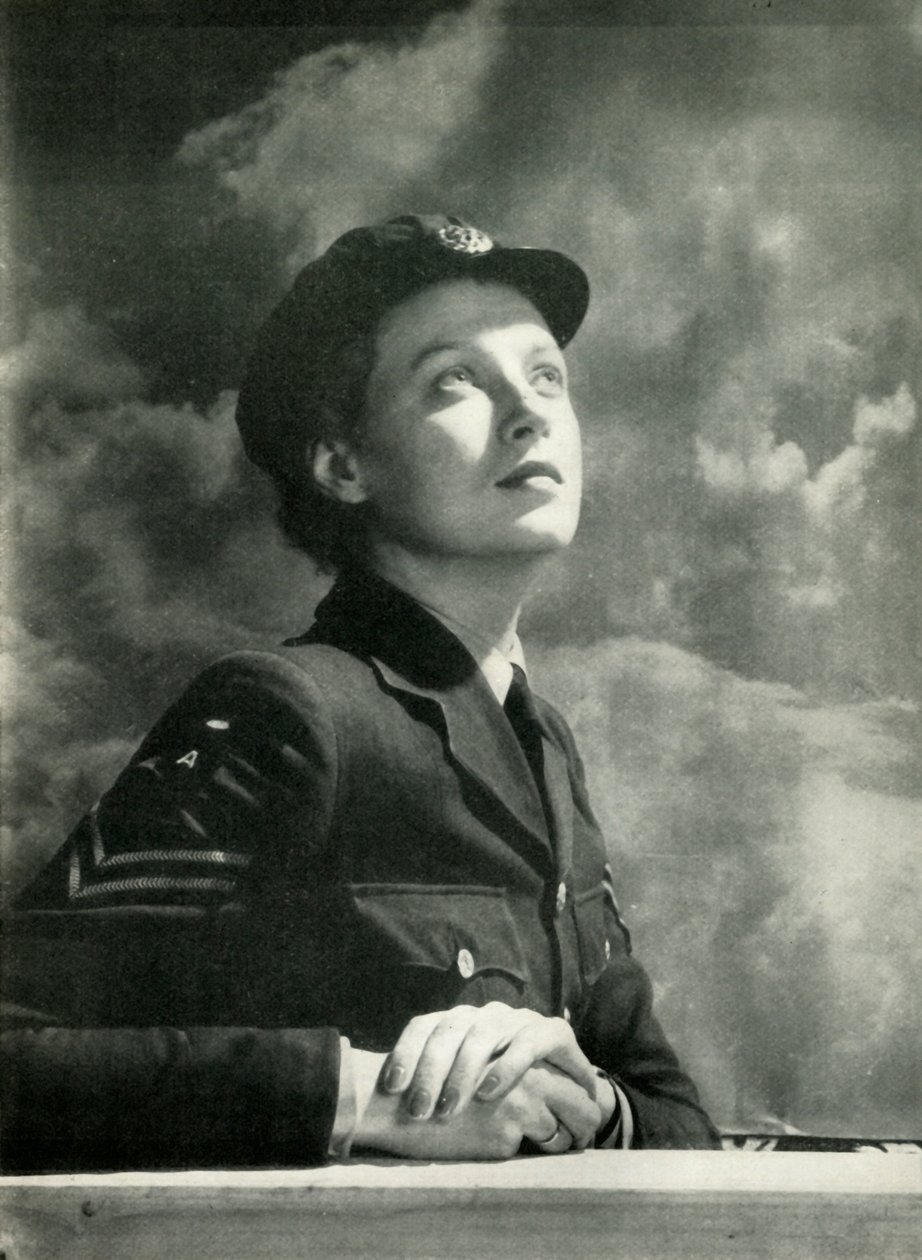 Oglądanie bitwy, c1943. autorstwa Cecil Beaton