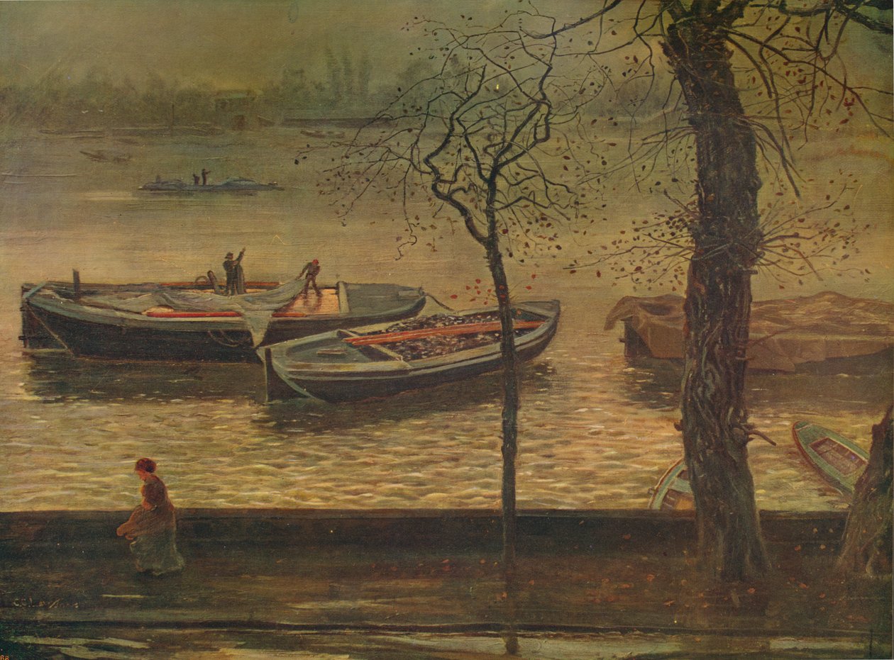 Zasięg Battersea, c1870, c1915 autorstwa Cecil Gordon Lawson