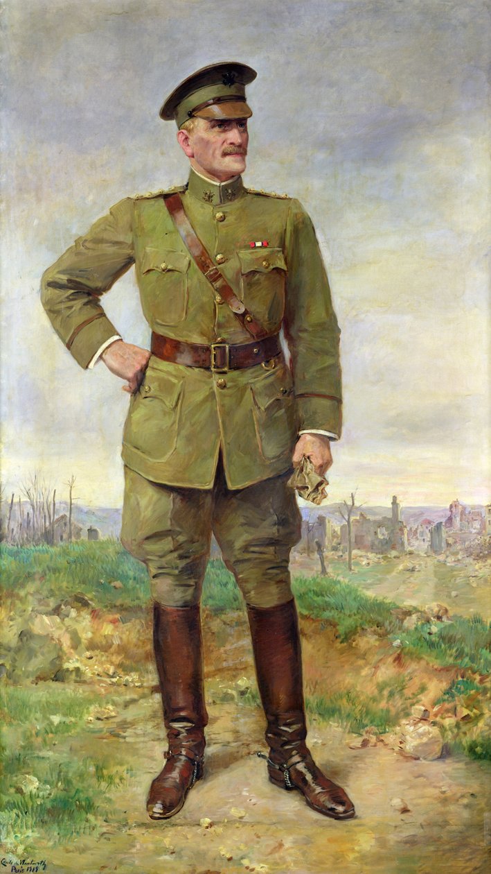 Marszałek Pershing (1860-1948) autorstwa Cecile de Wentworth
