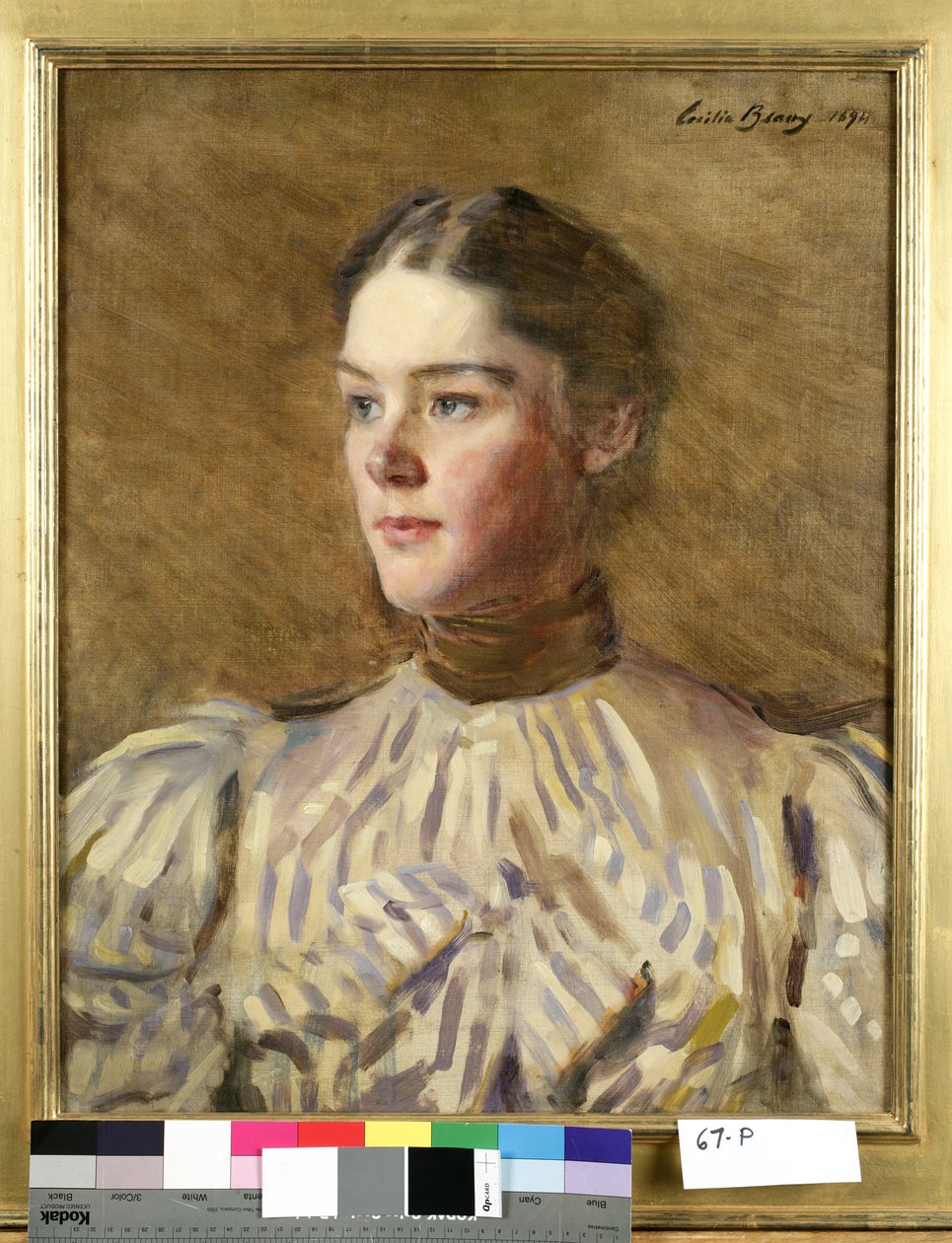 Autoportret, 1894 autorstwa Cecilia Beaux