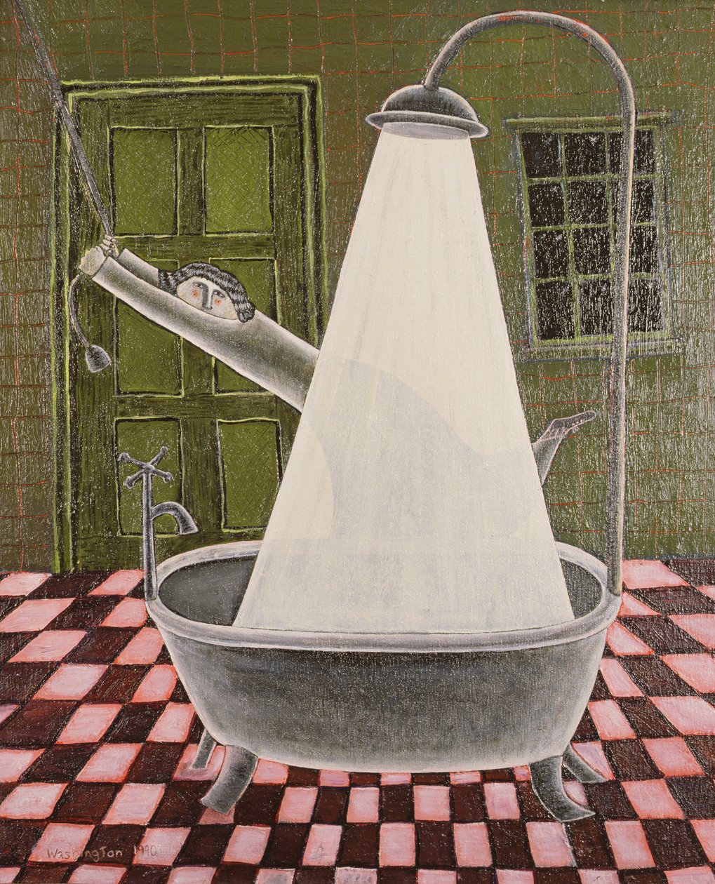 Prysznic, 1990 autorstwa Celia Washington