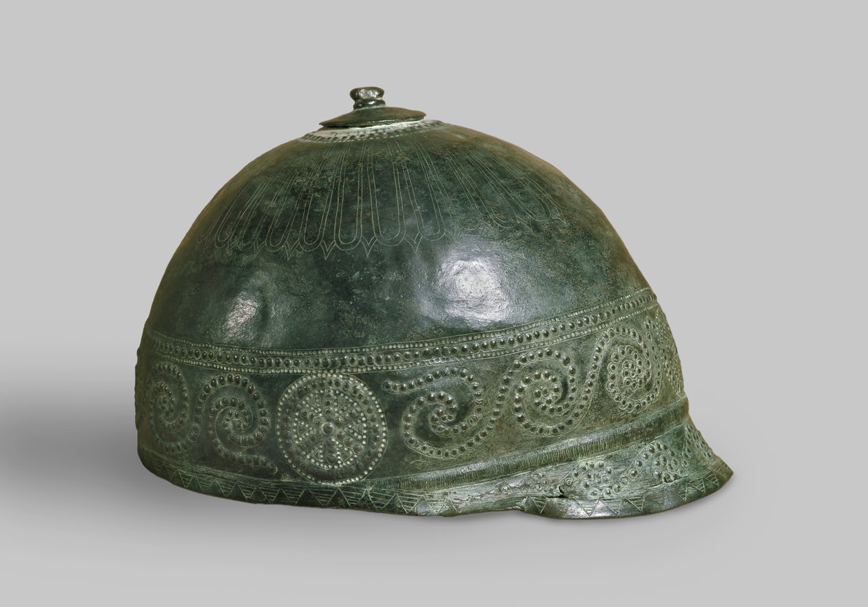 Hełm italo-celtycki, III wiek p.n.e. (brąz) autorstwa Celtic