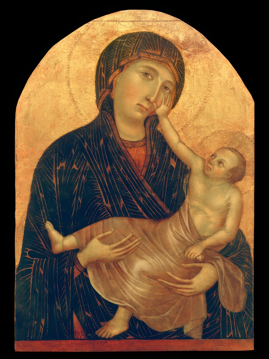 Maryja z dzieckiem autorstwa Cenni di Pepo