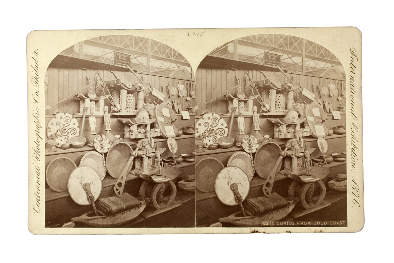 Ciekawostki ze Złotego Wybrzeża, 1876 (odbitka albenowa) autorstwa Centennial Photographic Co.