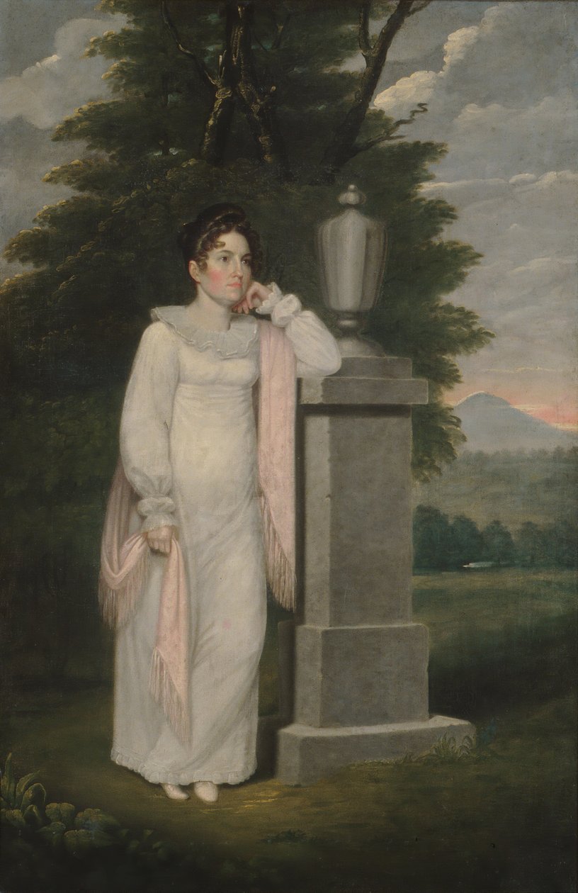Pani Cephas Thompson Olivia Leonard, ca. 1810-20. autorstwa Cephas Thompson