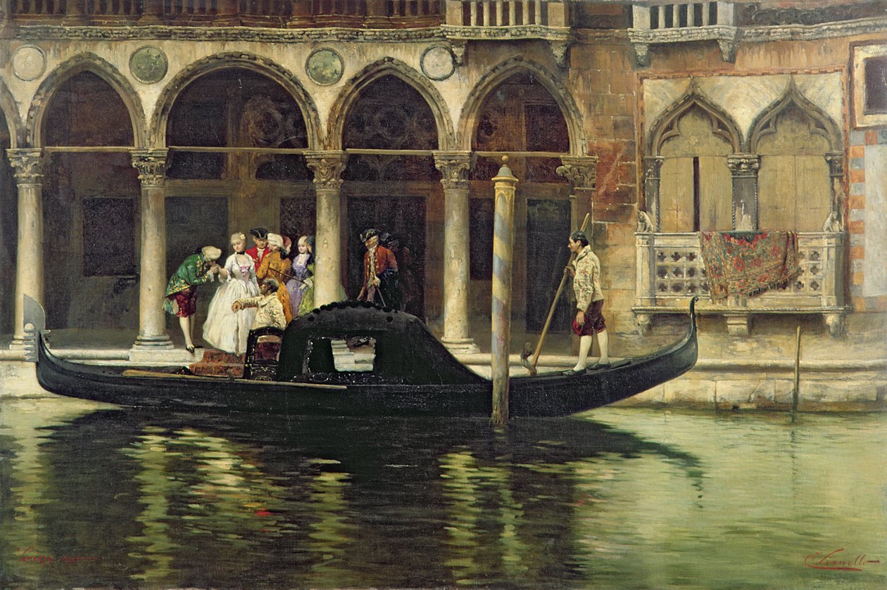Odloty, 1890 autorstwa Cesare Vianello
