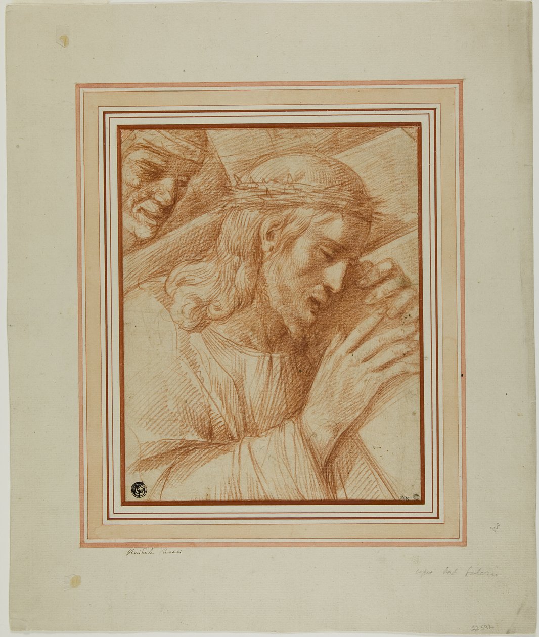 Chrystus niosący krzyż autorstwa Cesare Rossetti