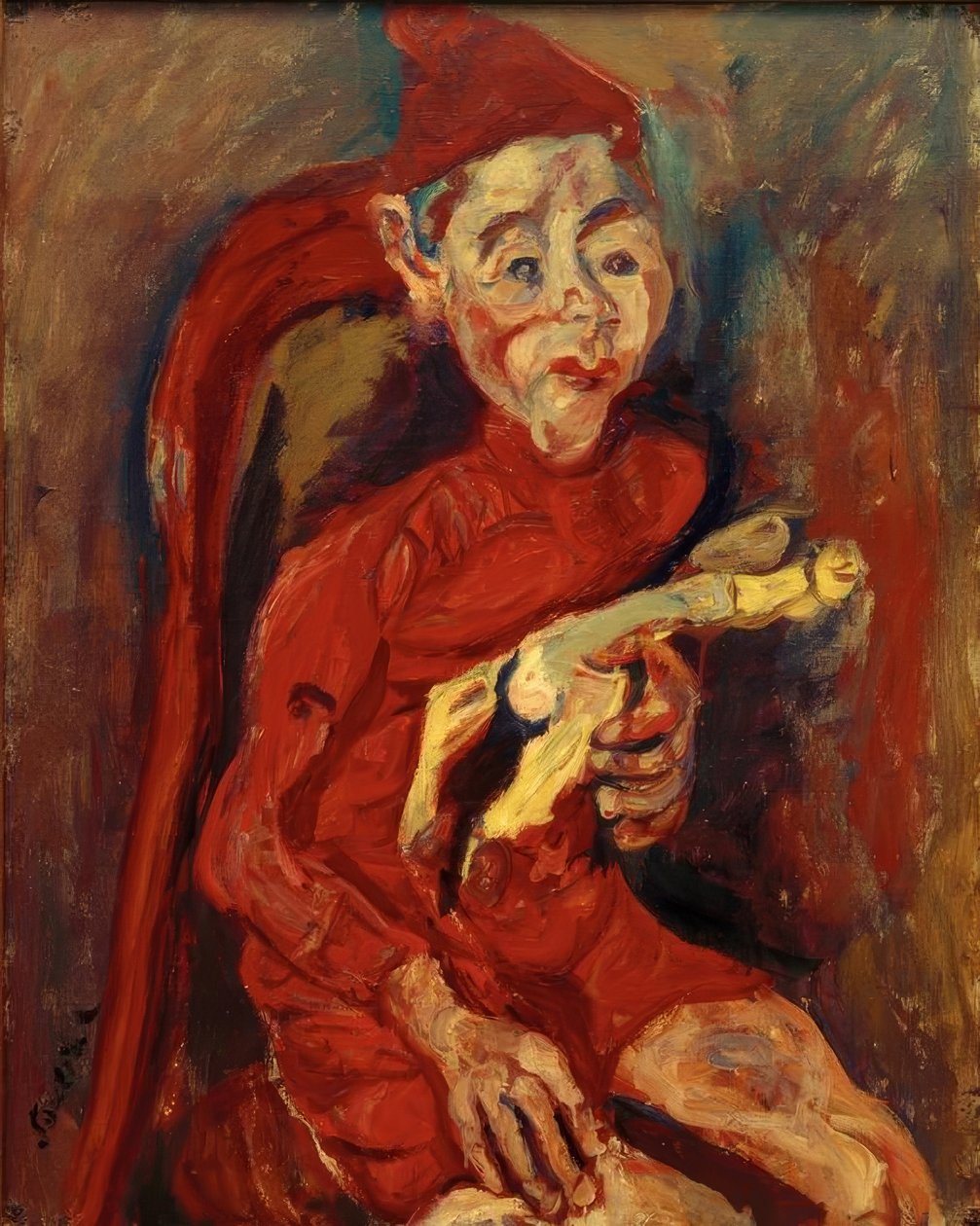Ch.Soutine, Dziecko z zabawką autorstwa Chaim Soutine