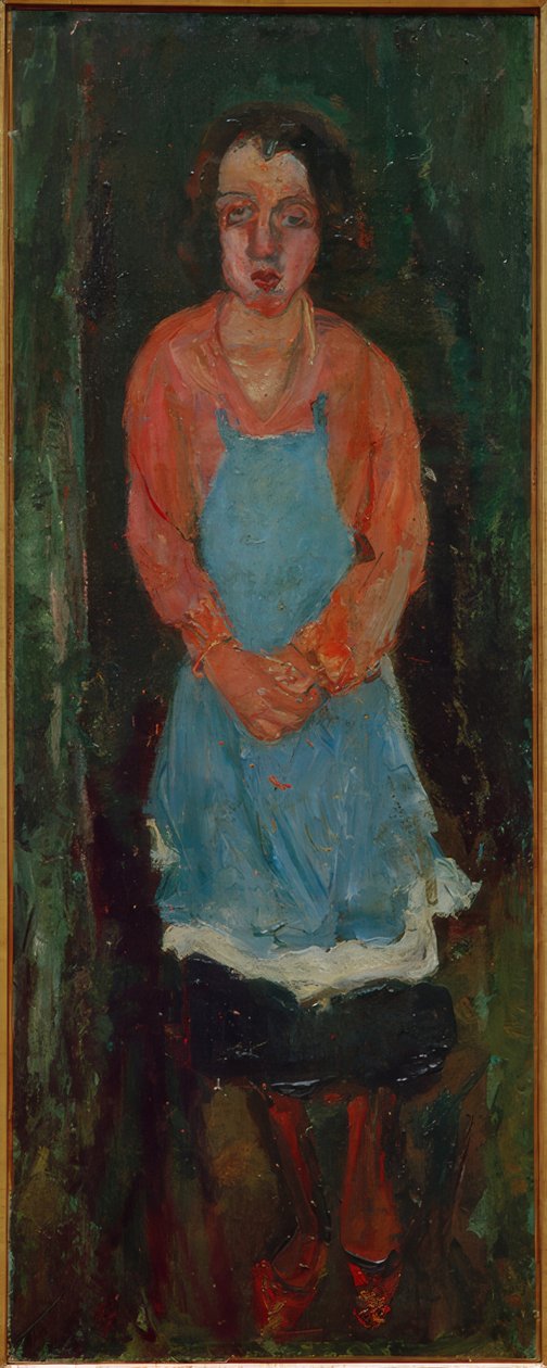 Gotuj w niebieskim fartuchu autorstwa Chaim Soutine