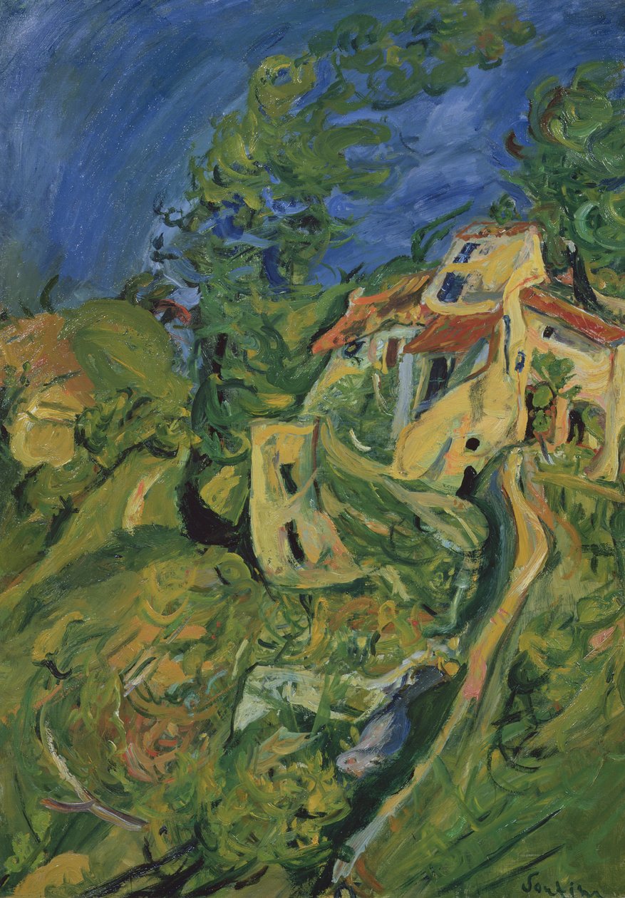 Krajobraz autorstwa Chaim Soutine