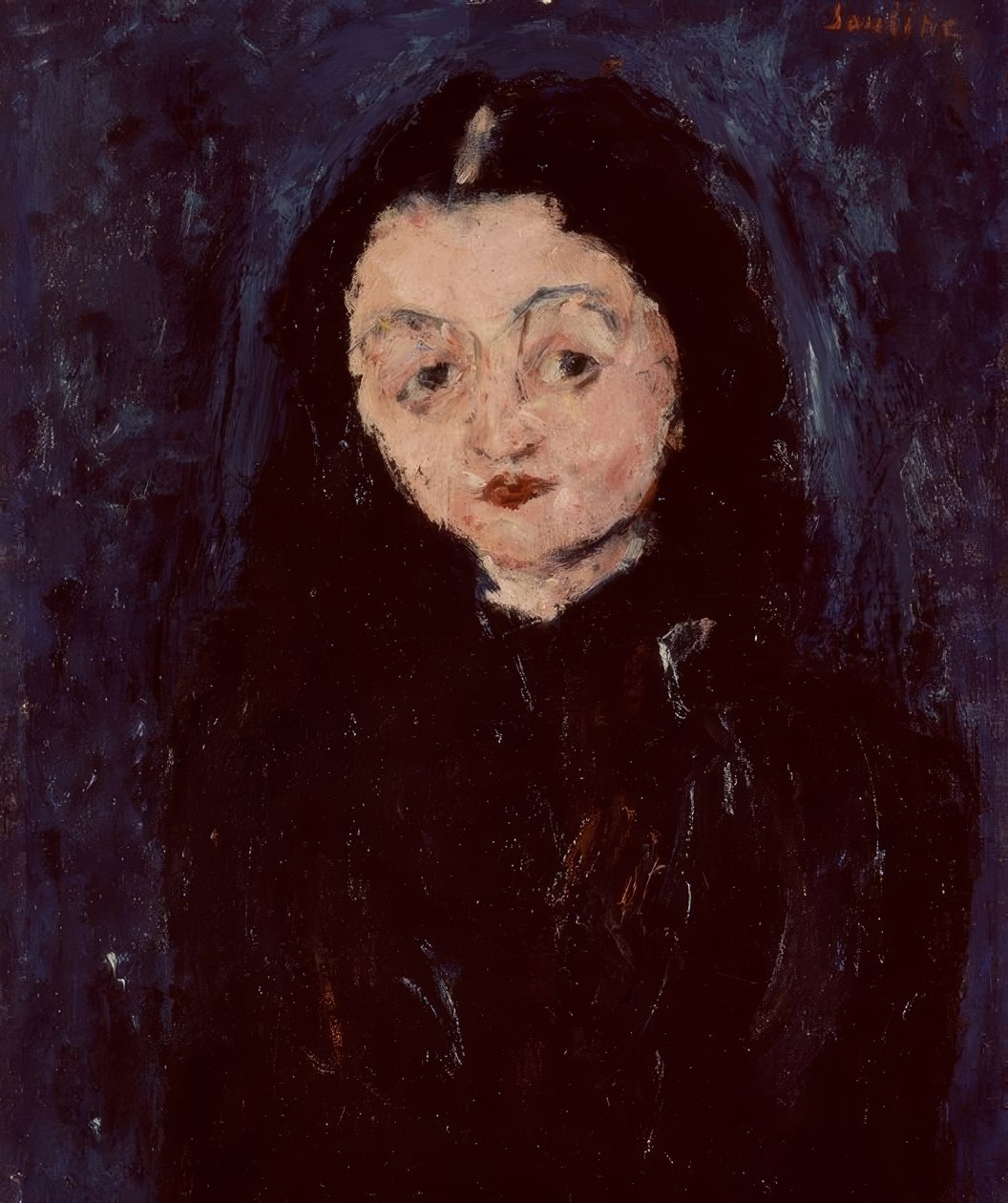 PORTRET KOBIET - S XX - FRANCUSKI EKSPRESJONIZM. Künstler: CHAIM SOUTINE. autorstwa Chaim Soutine