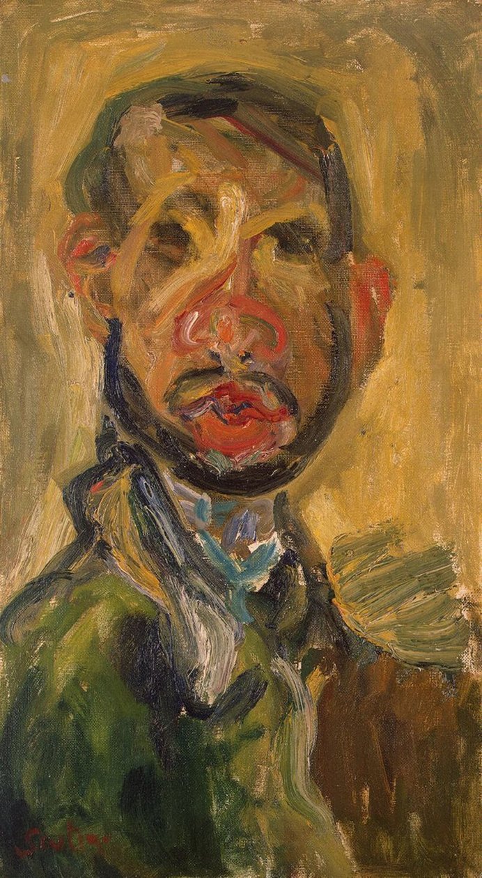 Autoportret, 1916 autorstwa Chaim Soutine