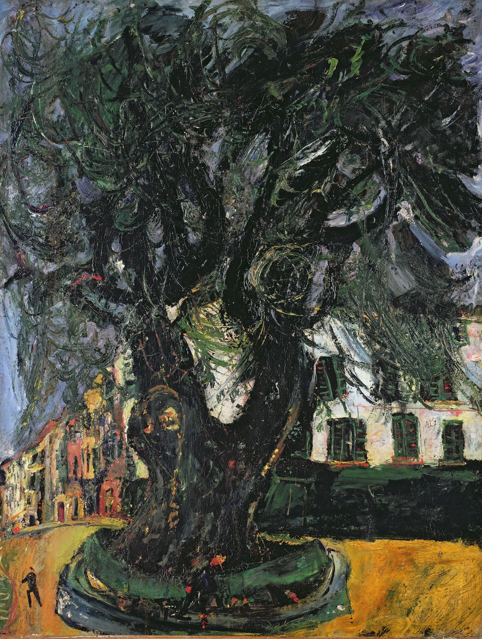Drzewo w Vence, 1929 autorstwa Chaim Soutine