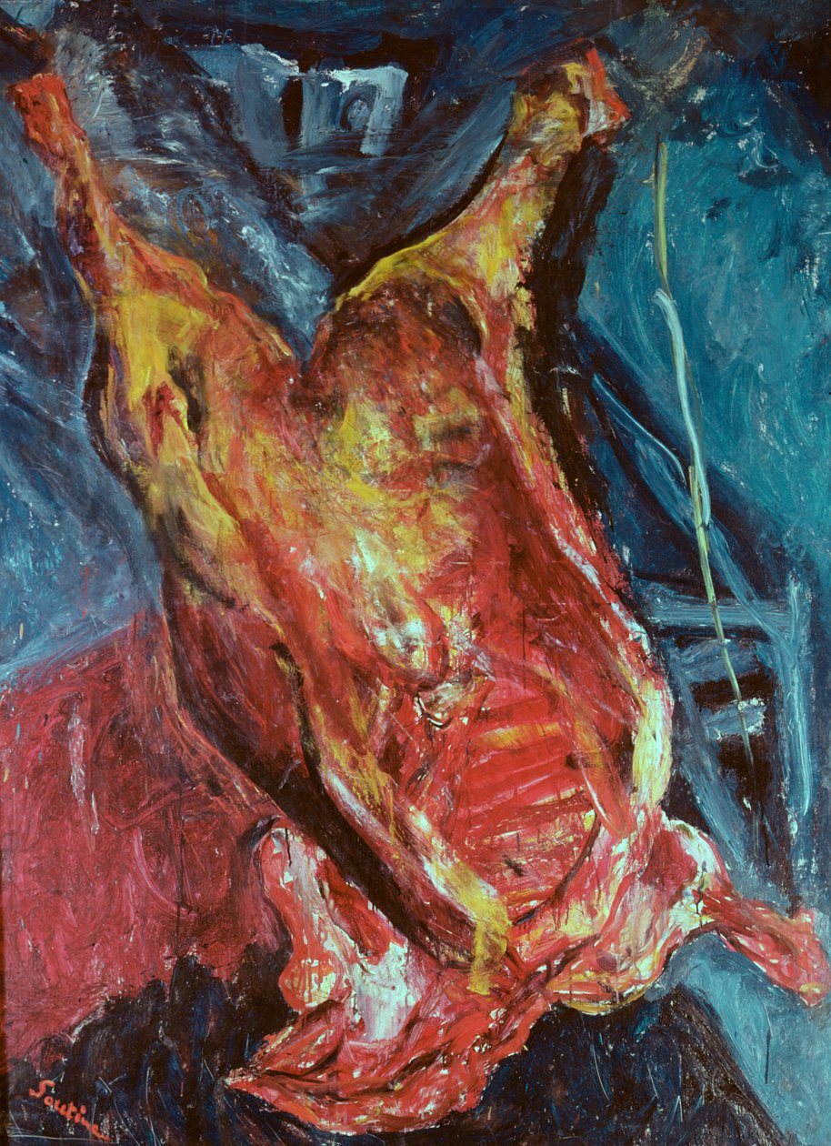 Tusza wołowa autorstwa Chaim Soutine
