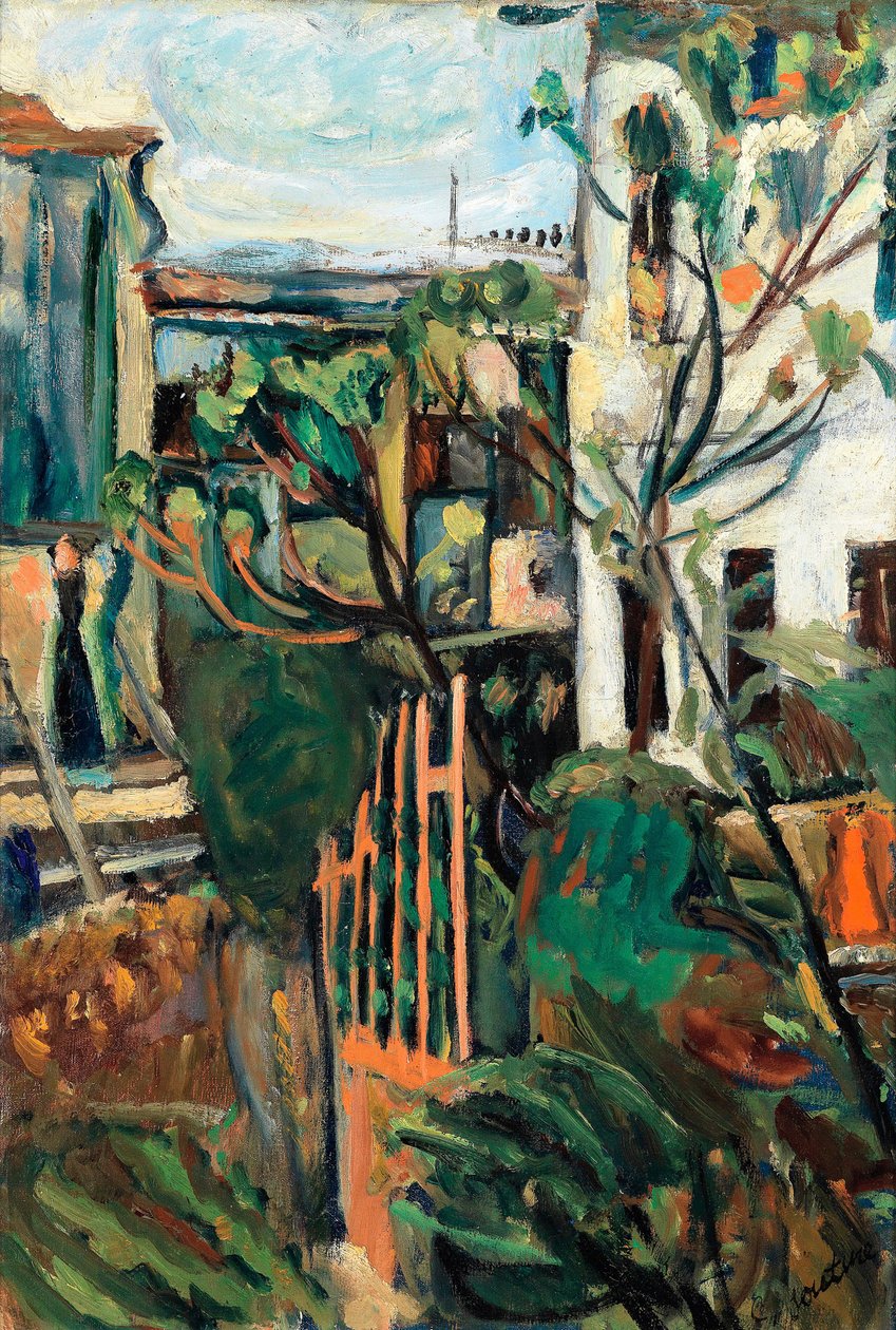 Dom pod Paryżem autorstwa Chaim Soutine