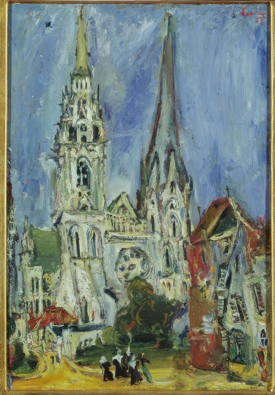 Katedra w Chartres autorstwa Chaim Soutine