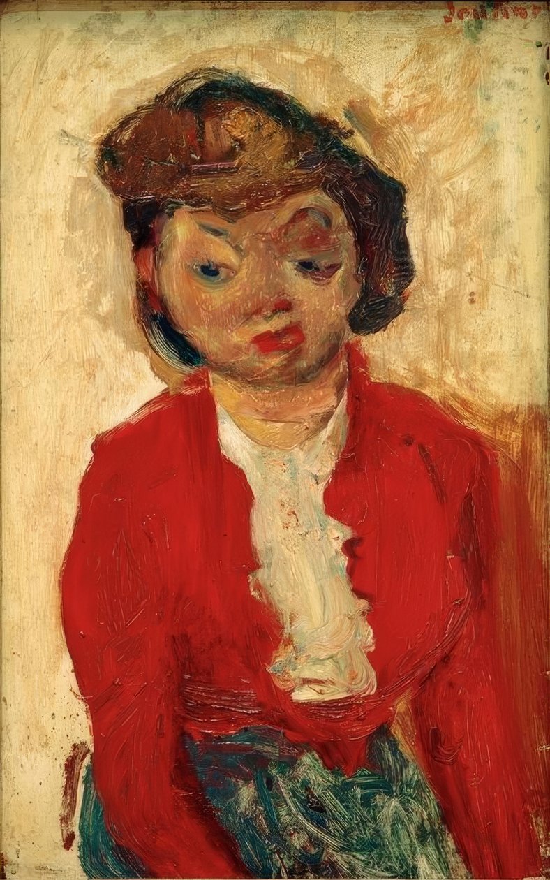 Angielska dziewczyna autorstwa Chaim Soutine