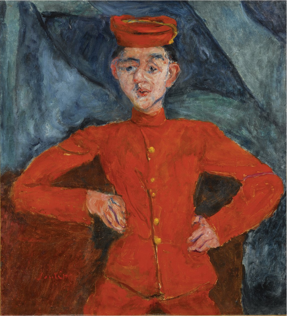 Łowca maksymów, ok. 1930 1925 autorstwa Chaim Soutine