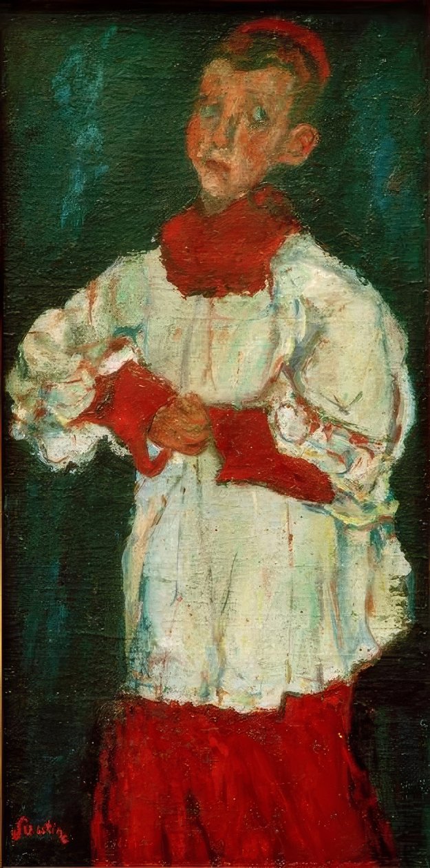 Chłopiec z chóru autorstwa Chaim Soutine