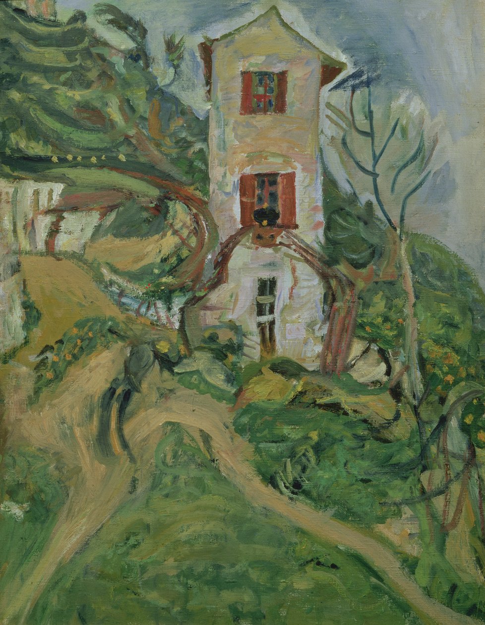 Biały Dom, ok. 1933 autorstwa Chaim Soutine