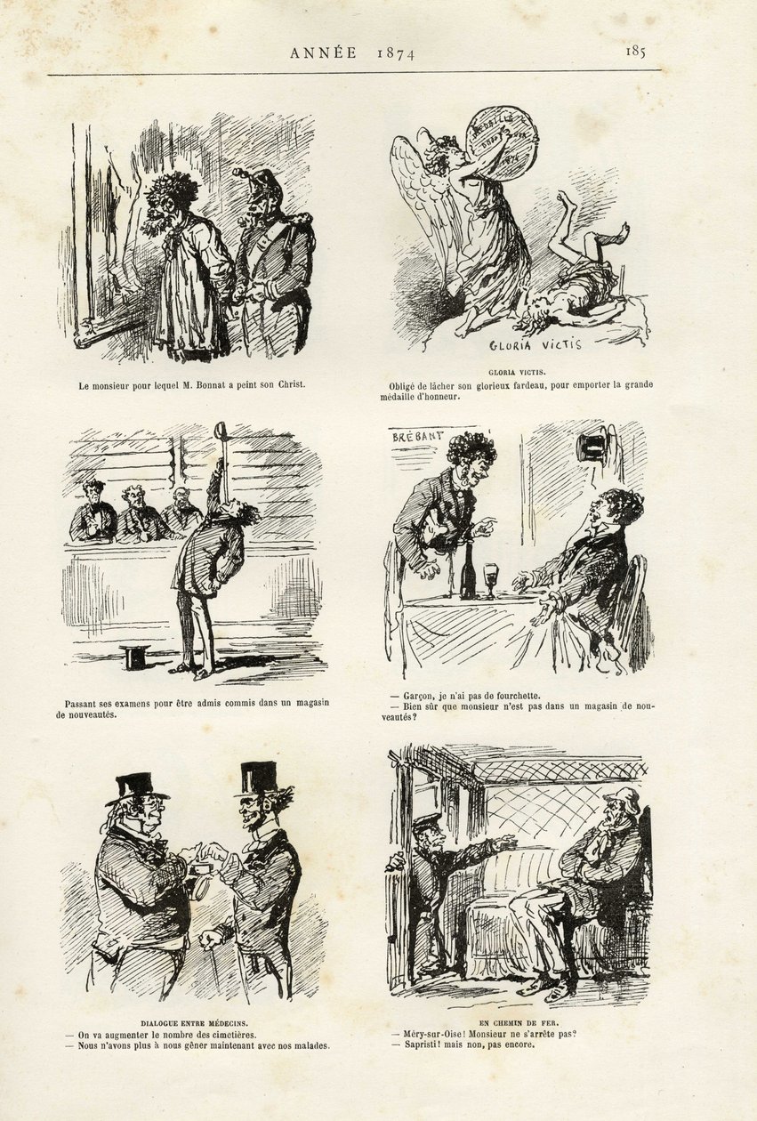 Kronika Paryska (Cham) autorstwa Amédée de Noé