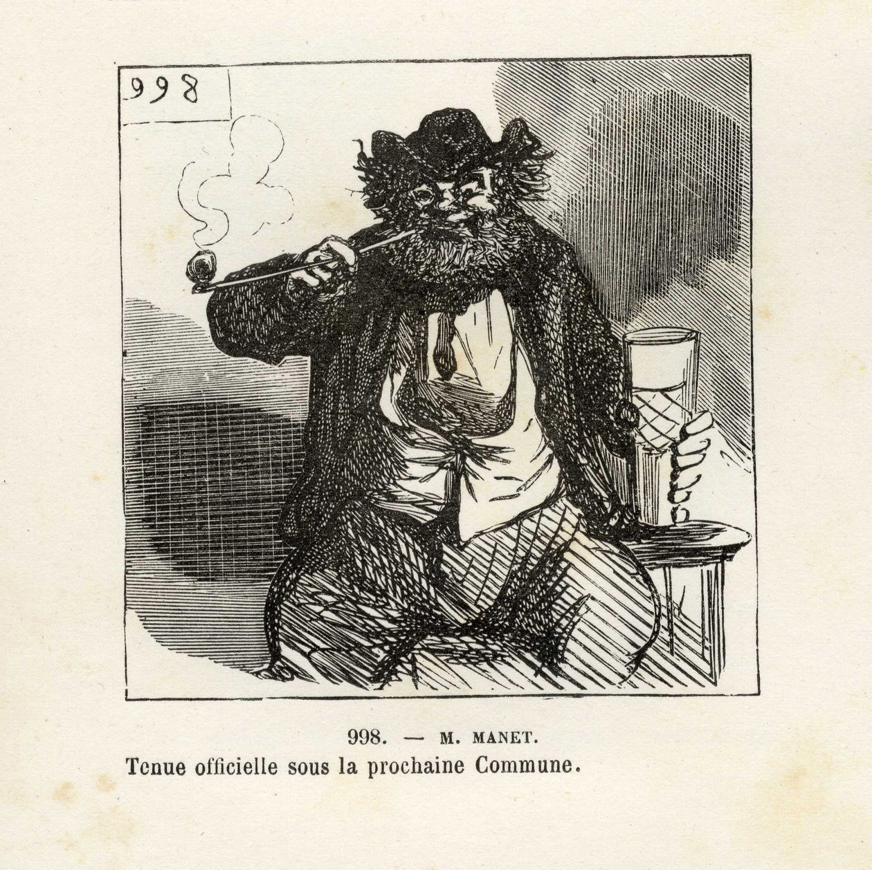 Kronika Paryska (Cham) autorstwa Amédée de Noé