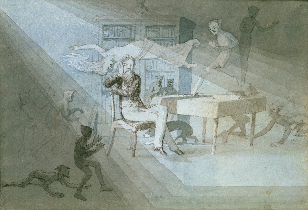 Autoportret autorstwa Charles Altamont Doyle