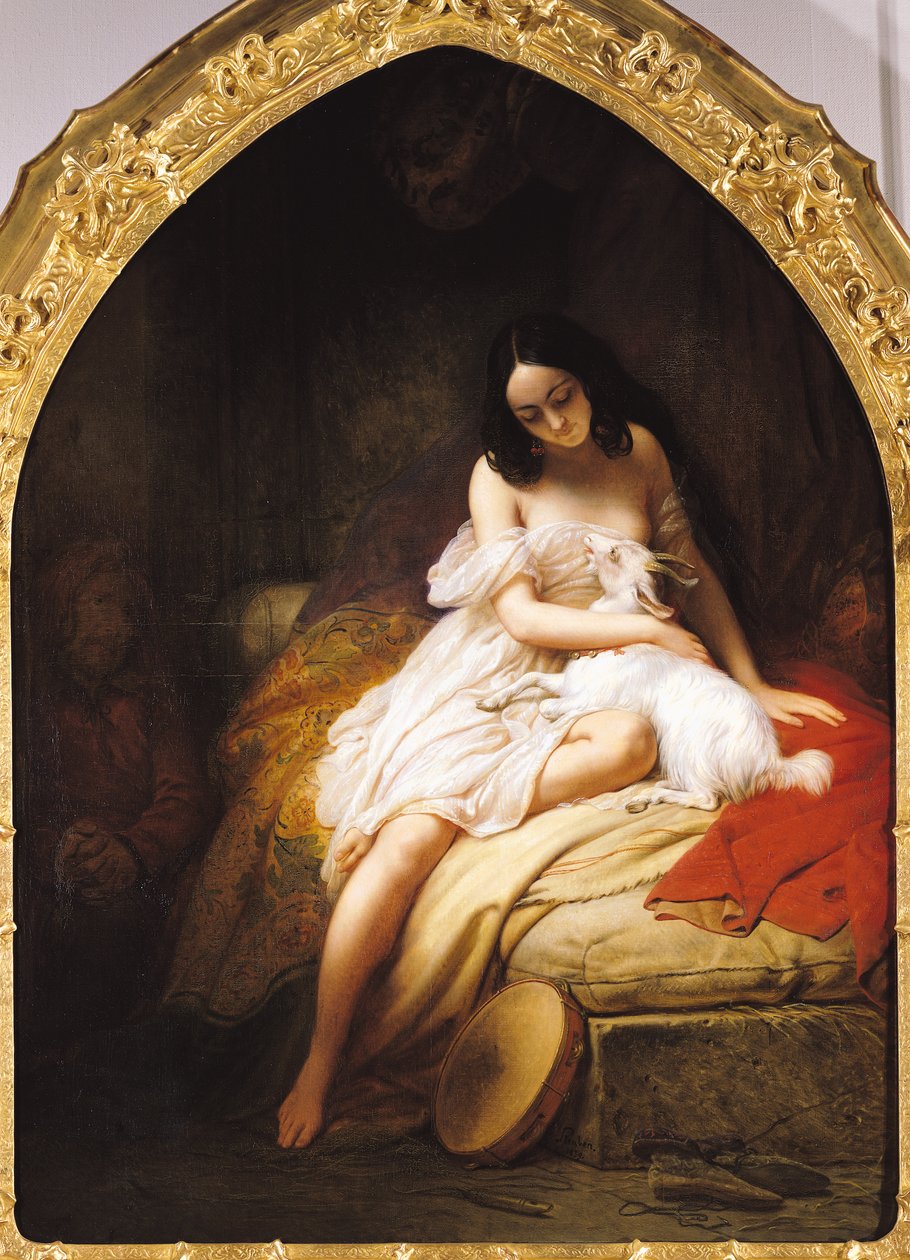 Esmeralda, 1839 autorstwa Carl von Steuben